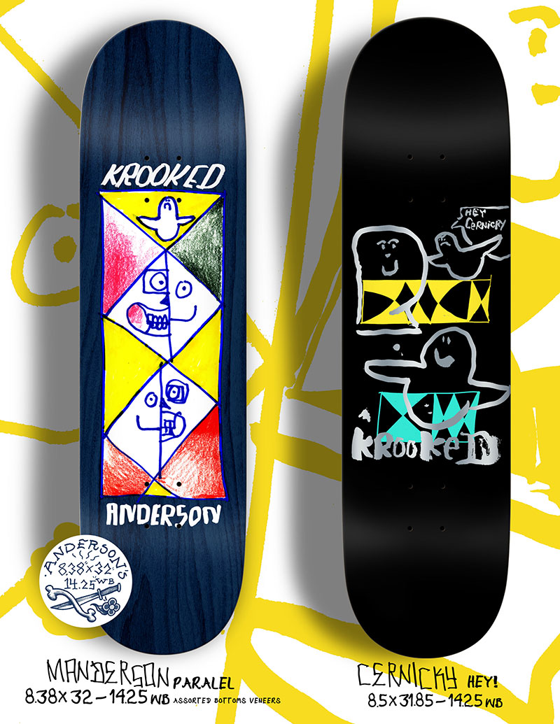 New Decks from Mike Anderson and Cernicky.