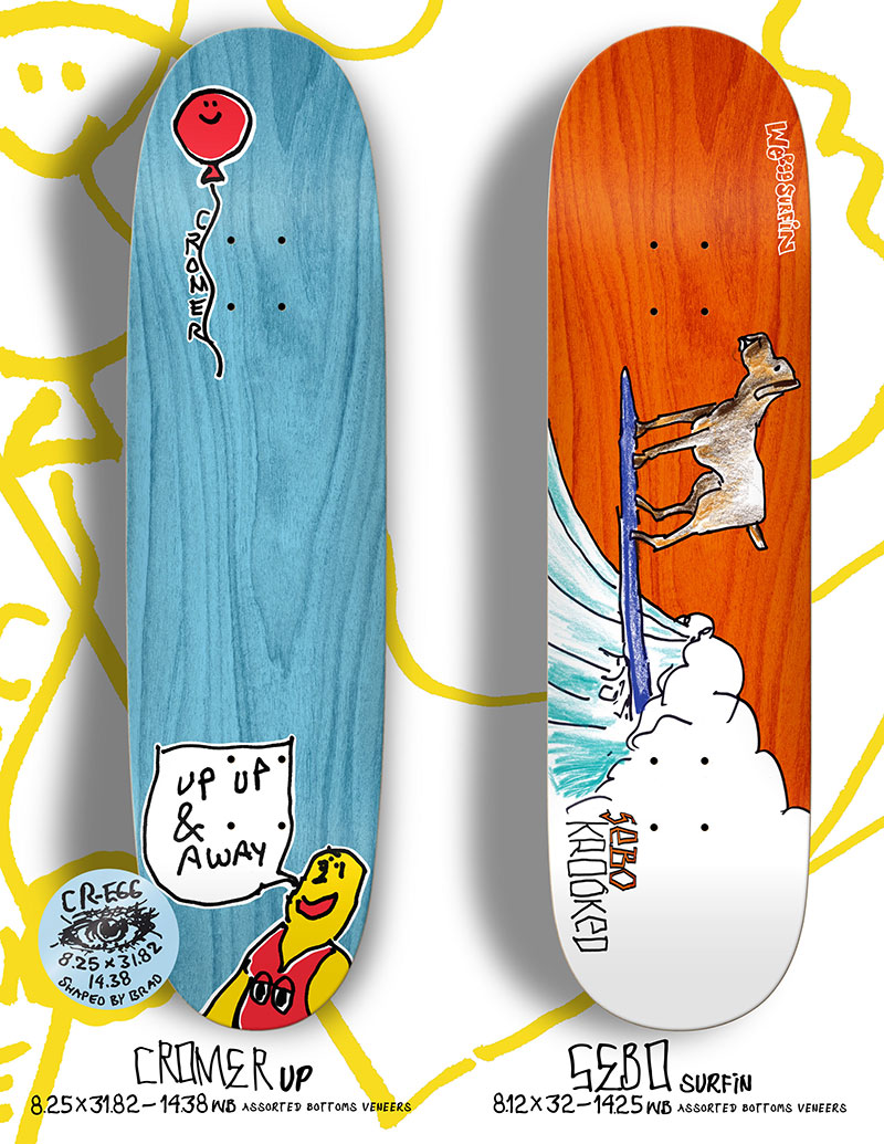 New decks from Cromer and Sebo.