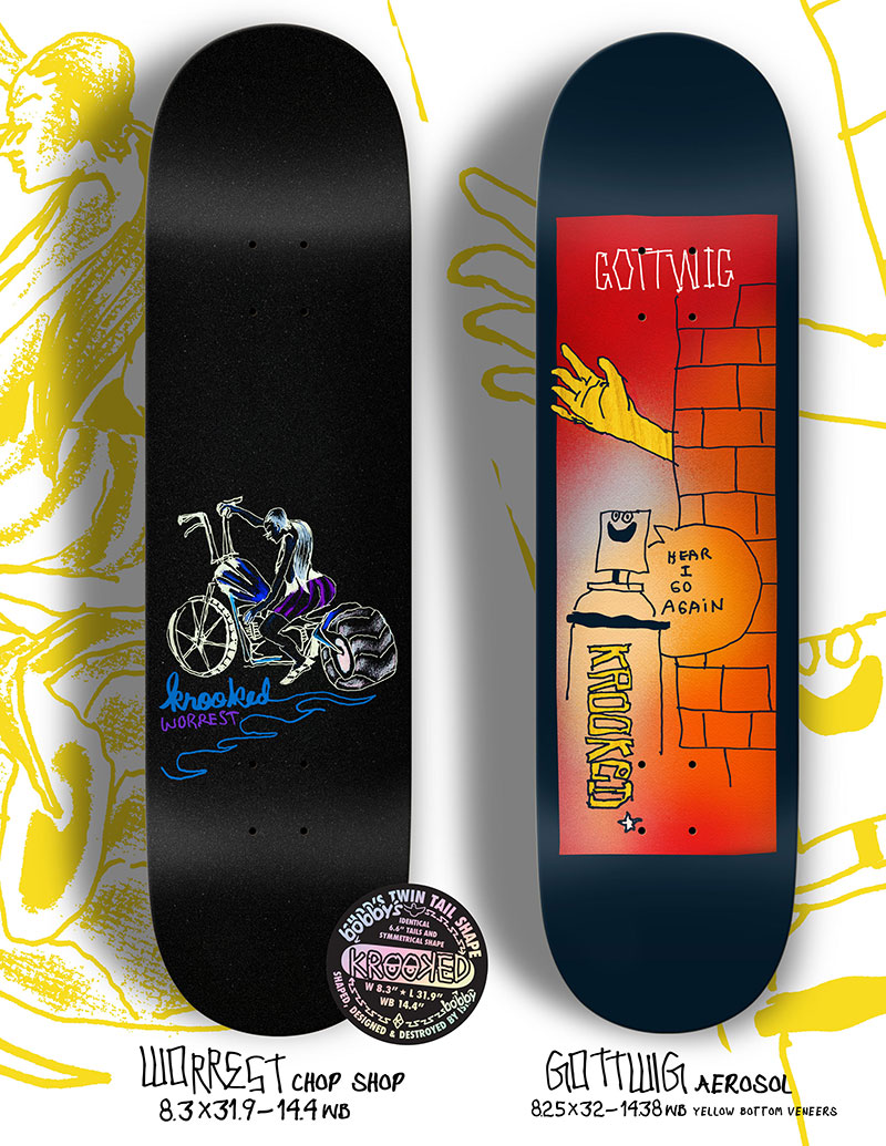 New Decks from Worrest and Gottwing.